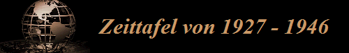 Zeittafel von 1927 - 1946   